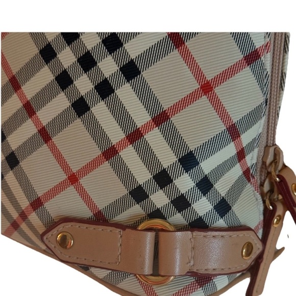 CL America Top Handle Bag With Crossbody Detachable Strap Tan, Black, Red Zip - Picture 6 of 16